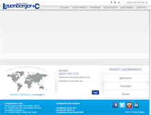 Tablet Screenshot of leuenbergerspa.com